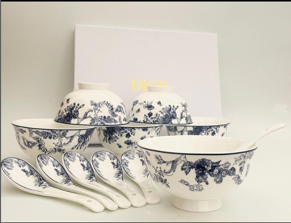  Set of six Porcelain Bowls from Hermes - Hermes Kitchen and Dining | Aleppo Gift UAE